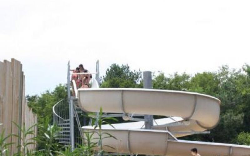 Toboggan aquatique